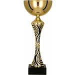 Kovový pohár Zlato-černý 38 cm 14 cm – Zboží Dáma