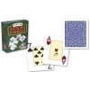 Hrací karty - poker Modiano Duplex Jumbo 2 rohy papírové Modré