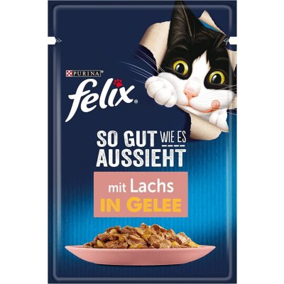 Felix Fantastic s lososem v želé 85 g – Hledejceny.cz