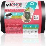 viGO! Pytle LDPE 25µm 85l 50ks černé – Zboží Mobilmania
