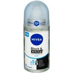 Nivea Invisible for Black & White Pure roll-on 50 ml – Zboží Dáma