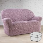 GA.I.CO bielastický potah na taburet Brillante bordó 40 x 40 x 40 cm – Zbozi.Blesk.cz