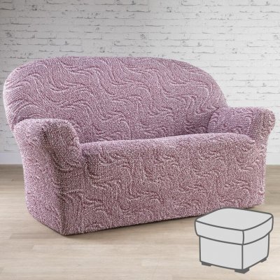 GA.I.CO bielastický potah na taburet Brillante bordó 40 x 40 x 40 cm – Zbozi.Blesk.cz