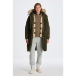 Gant Oversized 2 In 1 Down Parka zelená – Zboží Dáma