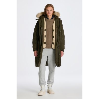 Gant Oversized 2 In 1 Down Parka zelená – Zboží Dáma