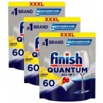 Finish Quantum All in 1 kapsle do myčky nádobí Lemon Sparkle 180 ks – HobbyKompas.cz