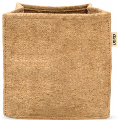 UGro Jute Square Reinforced - Textilní jutový květináč 9x9x9cm – Zbozi.Blesk.cz