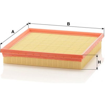 MANN-FILTER Vzduchový filtr MANN C2493 (MF C2493) – Hledejceny.cz
