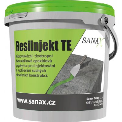 Sanax Epoxidová,tixotropní injektáž trhlin betonu | ResiInjekt TE - (2,5kg) LQ – Sleviste.cz