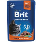 Brit Premium Cat Sterilised Salmon 100 g – Zbozi.Blesk.cz