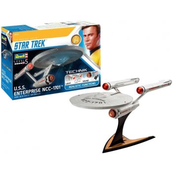 Revell Plastic ModelKit TECHNIK Star Trek 00454 USS Enterprise NCC-1701 1:600