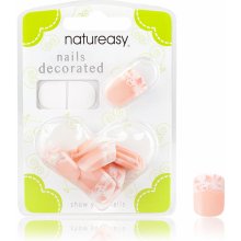 Diva & Nice Nalepovací umělé nehty NATUREASY se samolepícími papírky 03