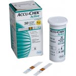 Accu-Chek Active testovací proužky 50 ks – Hledejceny.cz