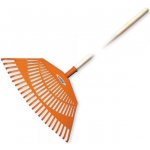 BRADAS Plastové 23 zubů s dřevěnou lakovanou násadou – Zboží Dáma