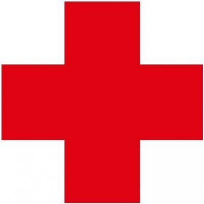 Vlajka Červený kříž vlajka - 60 x 90 cm - tunel, karabina – Hledejceny.cz