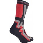 Červa KNOXFIELD LONG ponožky černá červená