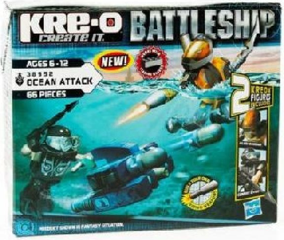 Hasbro Kre-o Battleship podmořský útok