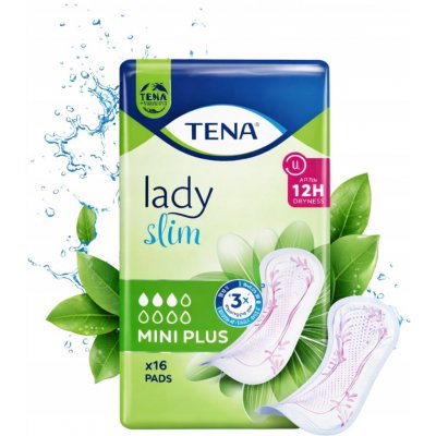 Anatomické vložky Tena Lady Slim Mini Plus 16 ks – Zboží Mobilmania