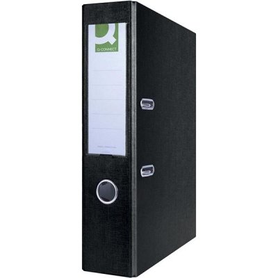 q-connect Pákový pořadač hero - a4, 7,5 cm, černý – Zboží Živě