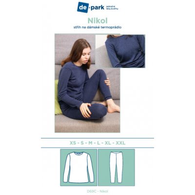 de-park Papírový střih - Nikol vel. XS-XXL – Zboží Dáma