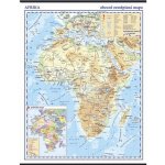 Afrika - nástěnná zeměpisná mapa 1:10 mil. – Zboží Mobilmania