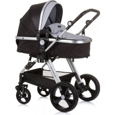 CHIPOLINO kombinovaný HAVANA 2v1 Obsidian Silver 2024 – Zboží Dáma