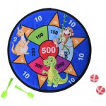 Terč na suchý zip 35cm + 2ks míčky +2ks šipky v sáčku – Zboží Dáma