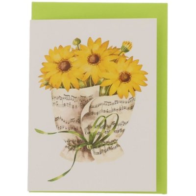 musikboutique Hudební přáníčko slunečnice – Hledejceny.cz