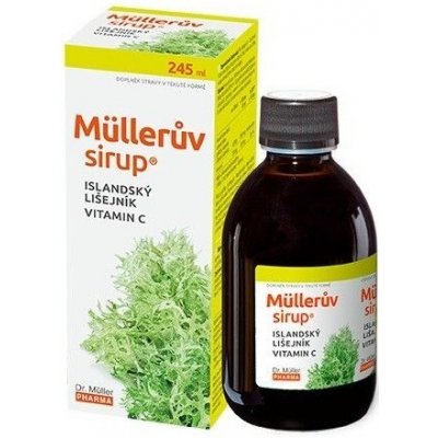 Dr. Müller Müllerův sirup s islandským lišejníkem a vitaminem C 245 ml – Zboží Mobilmania