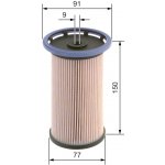 Palivový filtr BOSCH 1 457 070 014 (1457070014) | Zboží Auto