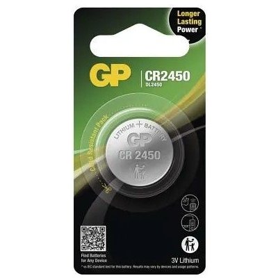 Lithiová knoflíková baterie GP CR2450 – Zboží Živě