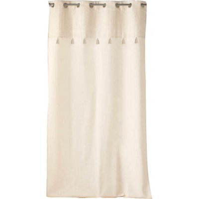 Douceur d'intérieur Záclona boho se střapci IZIGOLD, 140 x 240 cm – Zboží Dáma