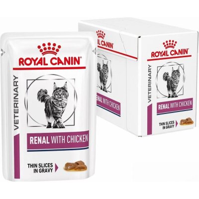 Royal Canin Veterinary Diet Renal with Chicken Feline 12 x 85 g