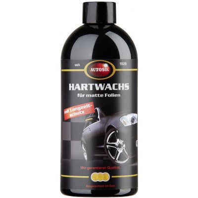 Autosol Hard wax tvrdý vosk na matné autofolie 500 ml – Hledejceny.cz