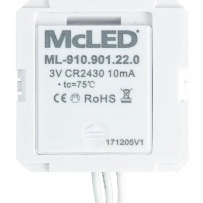 McLED RF ovladač do instalační krabičky-ML-910.901.22.0 – Zboží Mobilmania