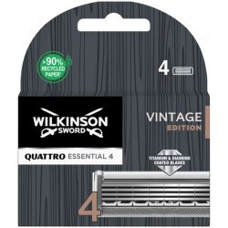 Wilkinson Sword Quattro Essential 4 Vintage Edition 4 ks