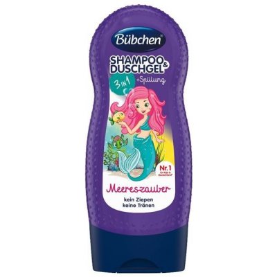Bübchen Kids Sprchový gel, šampon + balzám 3v1 230 ml – Zboží Dáma