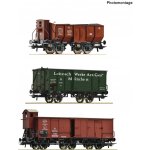 Roco 3-dílná sada nákladních vozů K.Bay.Sts.B 6600223 – Zboží Mobilmania