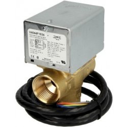 Honeywell V4044 třícestný zónový ventil s el. pohonem, 230V, Provedení s koncovým spínačem, DN 1" Honeywell V4044F1034/U