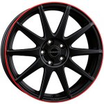 Borbet GTX 8x19 5x114,3 ET50 black matt rim red – Sleviste.cz