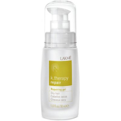 Lakmé K.Therapy Repair Repairing Gel bezoplachová péče pro suché a poškozené vlasy 30 ml – Zboží Mobilmania