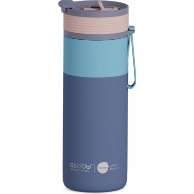 Asobu Aspen izolovaná lahev Puramic 600 ml pastelově modrá – Hledejceny.cz