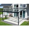 Pergola Gutta Premium hliníková pergola 8125x3060mm bílá VSG sklo 10 mm