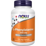 NOW FOODS L-Phenylalanine 500 mg 120 rostlinných kapslí – Hledejceny.cz