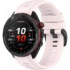 Řemínek k chytrým hodinkám PROTEMIO SILICONE Řemínek pro Garmin Approach S70 - 47mm růžový 63153