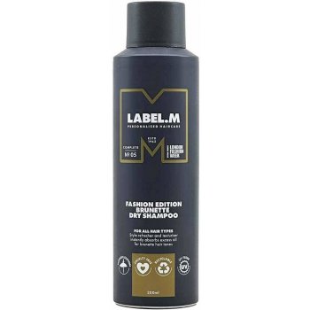 Label.m Fashion Edition Brunette Dry Shampoo Suchý šampon pro brunetky 200 ml