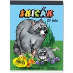 Brněnské papírny Skicák A5 20 listů – Zboží Dáma