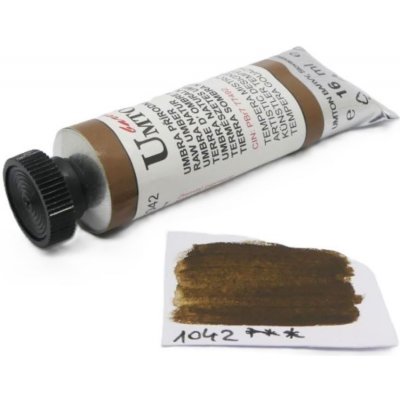Umton tempera mistrovská umbra přírodní 16 ml – Sleviste.cz