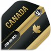 Letka na šipku Winmau Rhino Black & Gold Flag - Canada