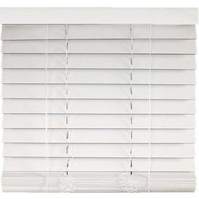 Košíkárna Žaluzie dřevěná 120 x 130 cm bílá – Sleviste.cz